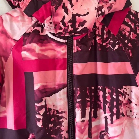 Pink Patterned Snowsuit One Piece - Picture 2 of 5